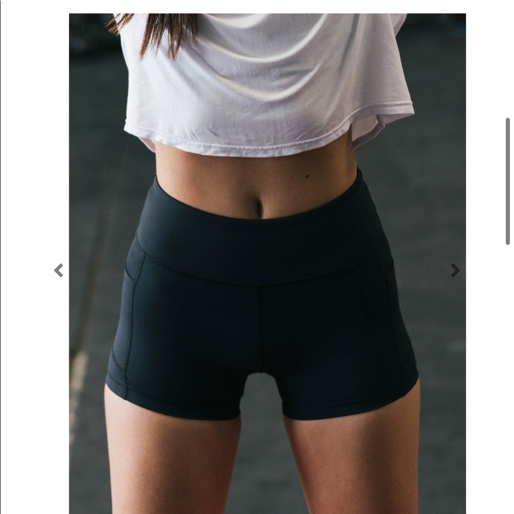 ZYIA Black Light n Tight Pocket Hustle Shorts